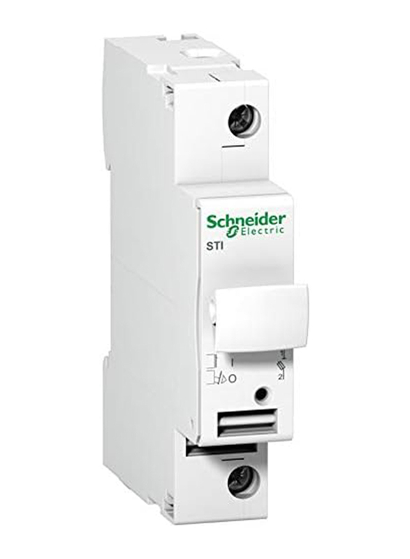 Schneider Electric Acti9 25A Voss STI Transmitter Single Rod To Valve Circuit Breaker, White