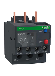 Schneider Electric LRD06 TeSys Series LRD 1 to 1.6 A Thermal Overload Relay, Black