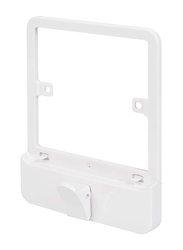 Schneider Electric Lisse Moulded Single Socket Surround with Key Hook, GGBLH1GS, White