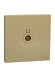 Schneider Electric Avataron C TV Socket, Ip20, 75 Ohm, E8731TV_WG, Wine Gold