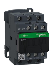 Schneider Electric TeSys D 18A 48V 3-Poles Contactor, Black