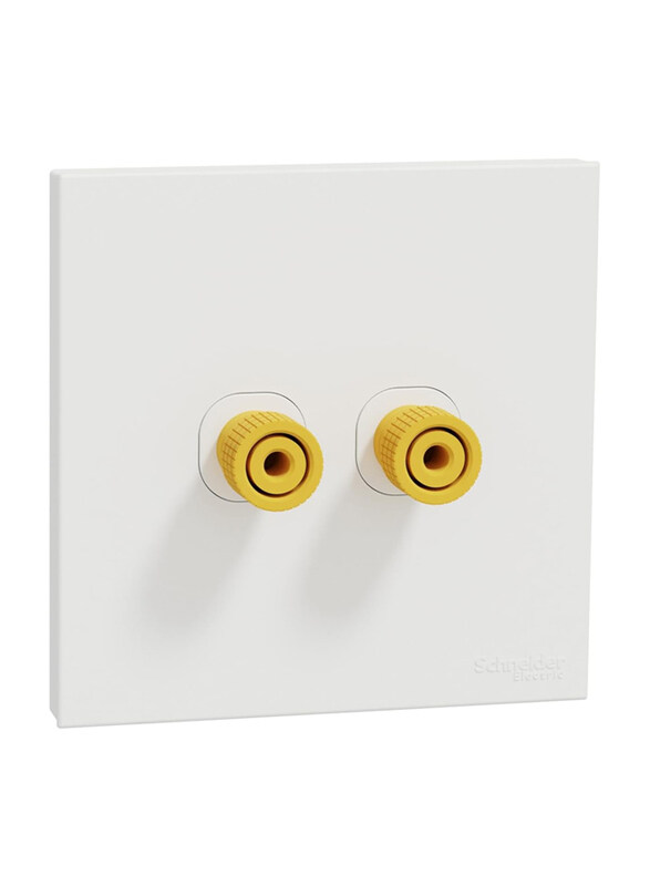 

Schneider Electric Avatar On C Speaker Connection, E8731SC_WE, White