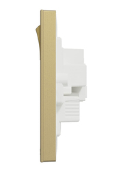 Schneider Electric Avataron C Switched Socket, 2 Gangs, 13A, 250 V, E87T25_WG, Wine Gold