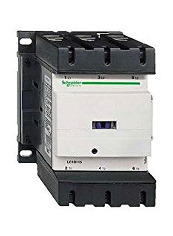 Schneider Electric LC1D115E7 Contactor, Black