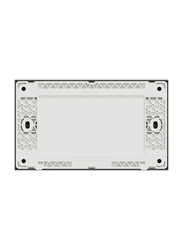 Schneider Electric Avataron C Blank Plate, 2 Gang, E8730TX_DG, Dark Grey