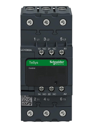 Schneider Electric LC1D65A 3 Poles, 65A, 240V AC 50/60 Hz TeSys Deca Contactor, Black