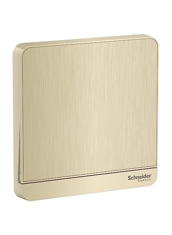 Schneider Electric 16A 250V Avatar On 1 Gang Intermediate Switch, E8331M_GH, Gold Hairline