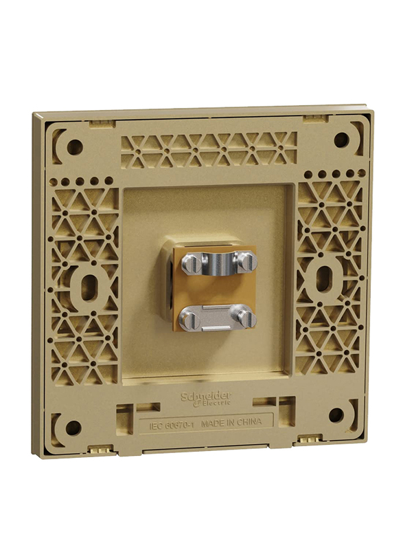 Schneider Electric Avataron C TV Socket, Ip20, 75 Ohm, E8731TV_WG, Wine Gold