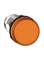 Schneider Electric Monolithic Push Button Plastic LED Pilot Light, XB7EV08BP, Orange