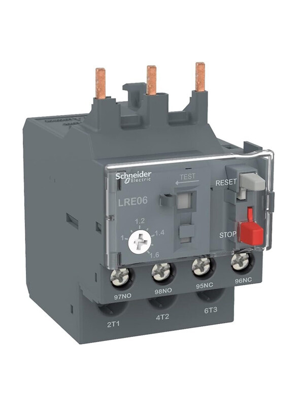 

Schneider Electric Easy Pact TVS Differential Thermal Overload Relay, 2.5 to 4 A, Class 10A, LRE08, Black