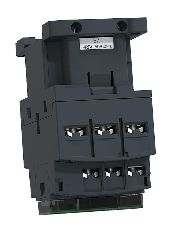 Schneider Electric TeSys D 18A 48V 3-Poles Contactor, Black