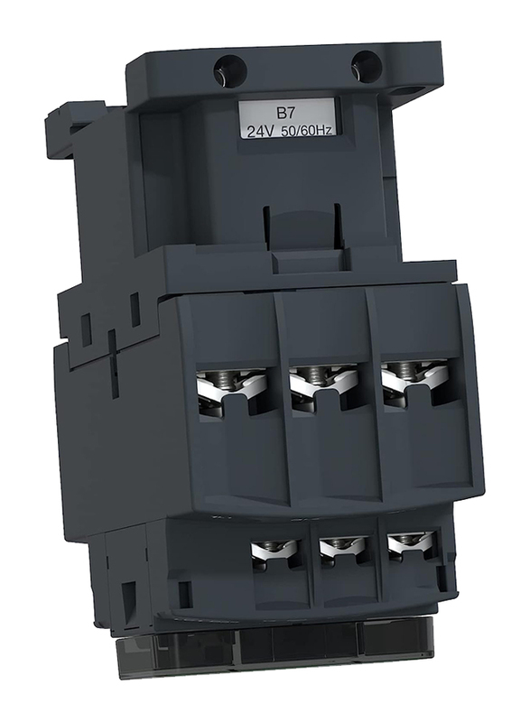 Schneider Electric LC1D TeSys 18.5KW 24V Deca Contactor, Black