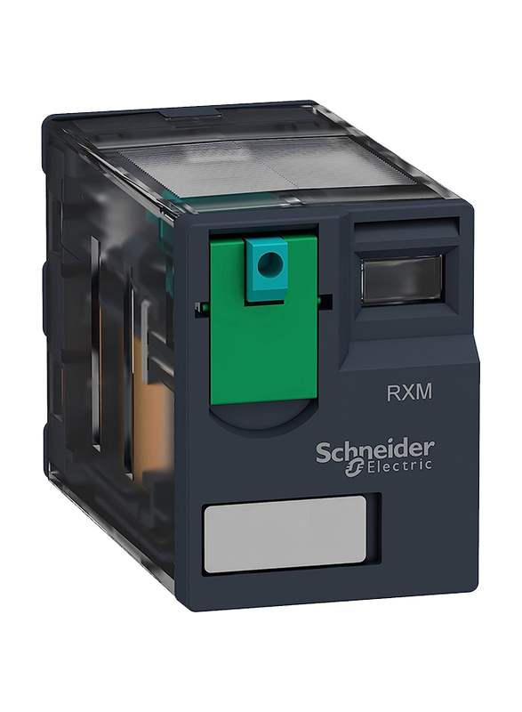 Schneider Electric RXM4AB1BD Miniature Relay 4 CO 24V DC, Black