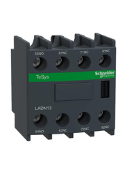 Schneider Electric LADN13 Auxiliary Contact Block, Black