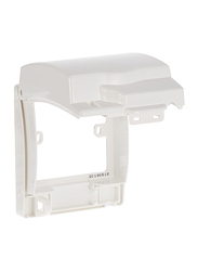 Schneider Electric Full Time Protection IP55 Weatherproof Single Gang Socket Cover Switch, White