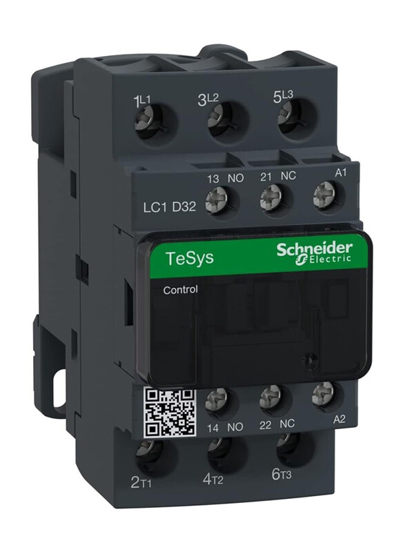 

Schneider Electric TeSys D Contactor, 3P (3 no) AC-3, 440 V 32 A, 110 V AC Coil, LC1D32F7, Black