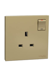 Schneider Electric Avataron C Switched Socket, 1 Gang, 13A, 250 V, E8715_WG, Wine Gold