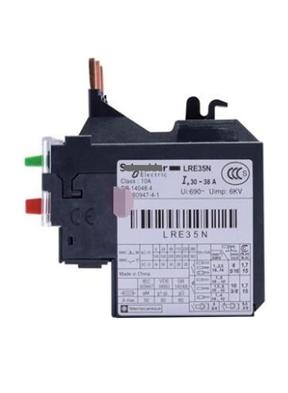 Gimly Thermal Overload Relay, LRE35, Black