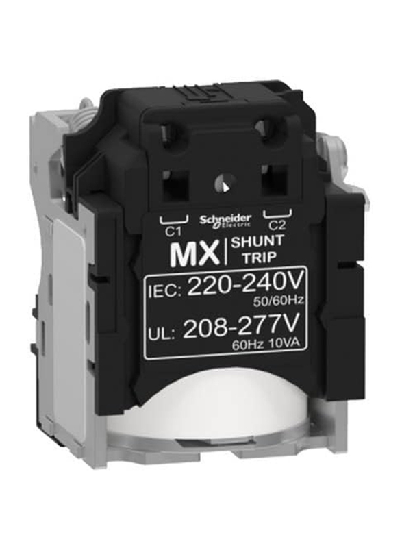 Schneider Electric LV429387 NSX MX Shunt Release Breaker Compact, Black/White