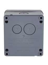 Schneider Electric Exclusive Weather-proof Socket Outlet, GWP3050, Matte Dark Grey