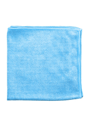Palm Clean Tech Pear Microfibre Cleaning Cloth Set, 20 Pieces, 50 x 80cm, Blue