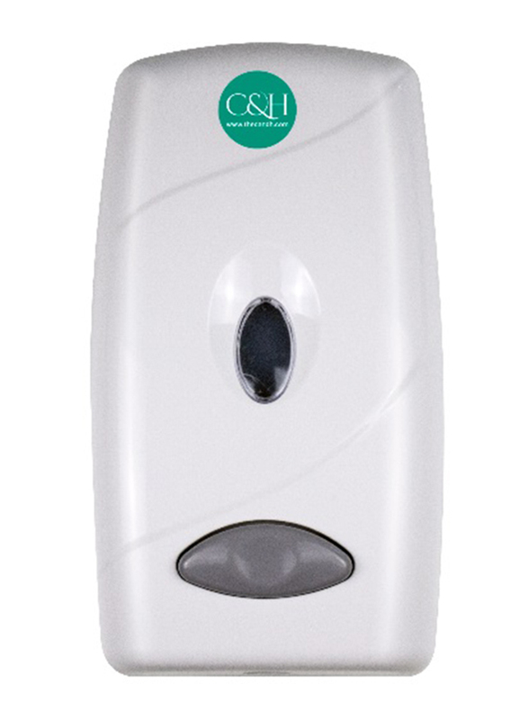 C & H Soap Dispenser, White