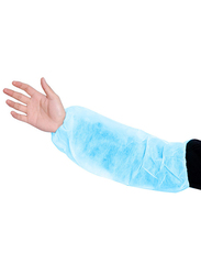 Palm Non-Woven Over Sleeves, P01400570, Blue, 103-Piece