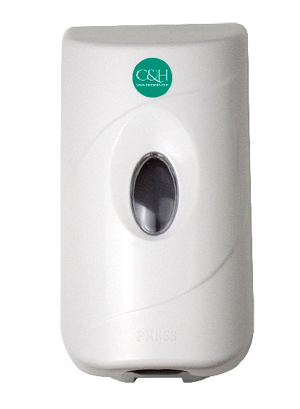 C & H Foam Soap Dispenser, White