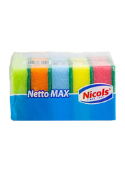 Nicols Netto Max Sponge Set, Multicolour, 5 Pieces