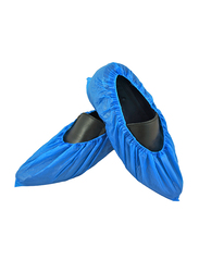 Palm CPE Shoe Cover, P01700360, Blue, 100-Piece