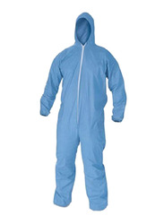 Palm Disposable PPE Kit for Ladies, P01800100, Blue