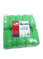 Palm CPE Shoe Cover, P01700361, Green, 100-Piece