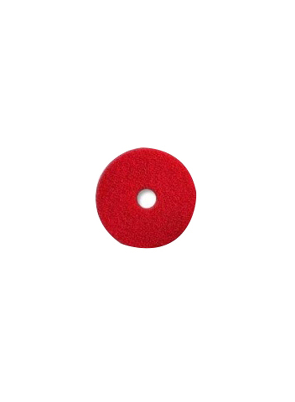 Duropad Buffing Pad, Red, 17 inch