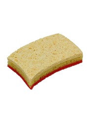 Nicols Cello Power Sponge, Red/Yellow/Beige, 2 Pieces