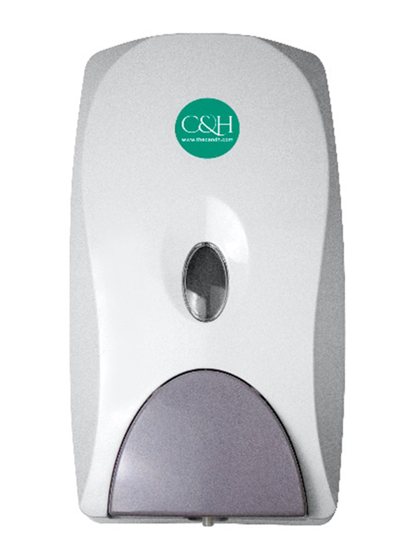 C & H Soap Dispenser, White