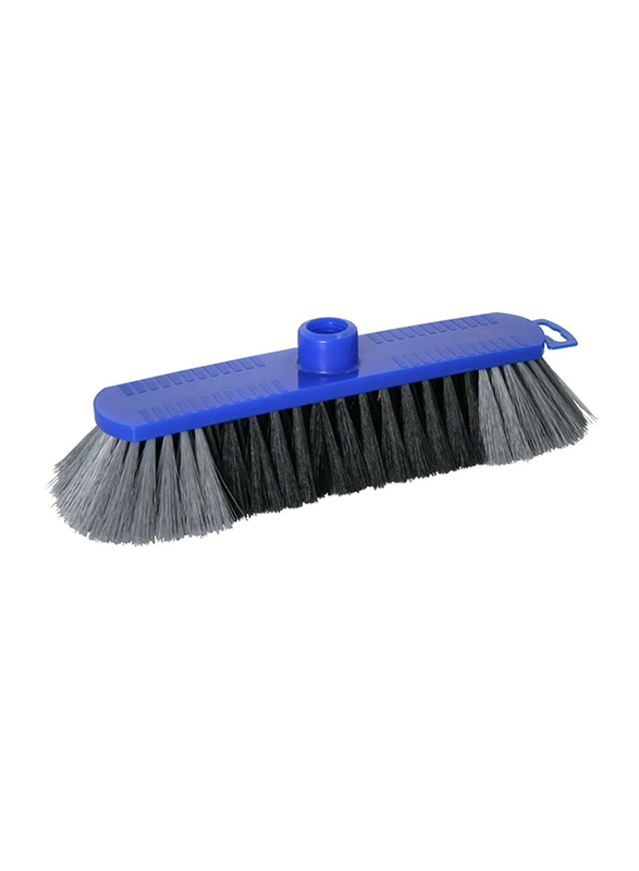 Rival Room Soft Broom Polymex Fibre, Black/Blue