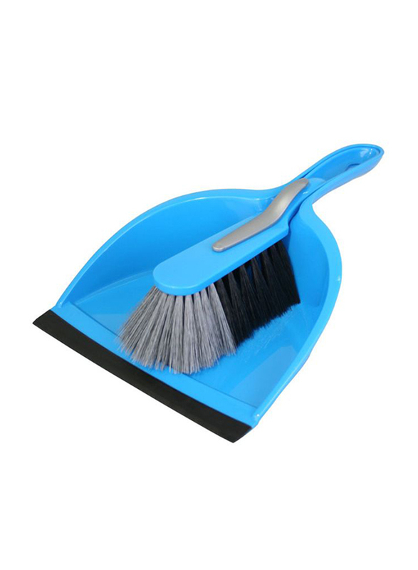 

Rival Dustpan with Soft Brush, Blue/Black