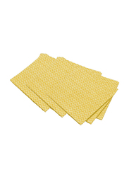 Palm Clean Tech Spun Lace Wipe Sheets, 50 x 37cm, 50 Sheets, Yellow