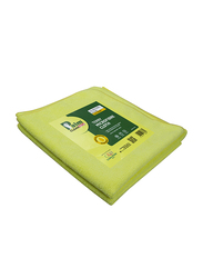 Palm Clean Tech Terry Microfibre Cleaning Cloth Set, 20 Pieces, 50 x 60cm, Yellow