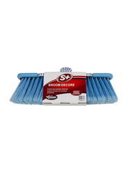 S+ Decor Broom with Handle, Blue