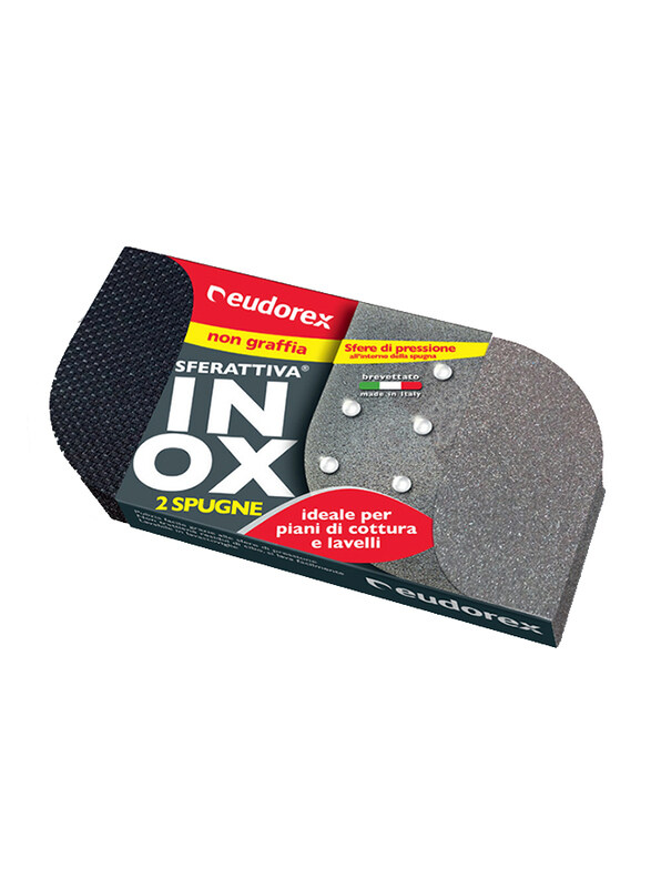 Eudorex Sferattiva Inox Sponge, 2 Pieces