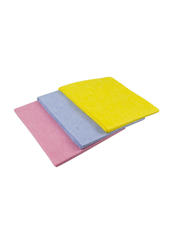 Super 5 Panno Polvere Multi-Purpose Thermo bonded Cloth for Dust Cleaning, 6 Pieces, Multicolour