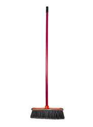 S+ Casa Broom with Handle, Red