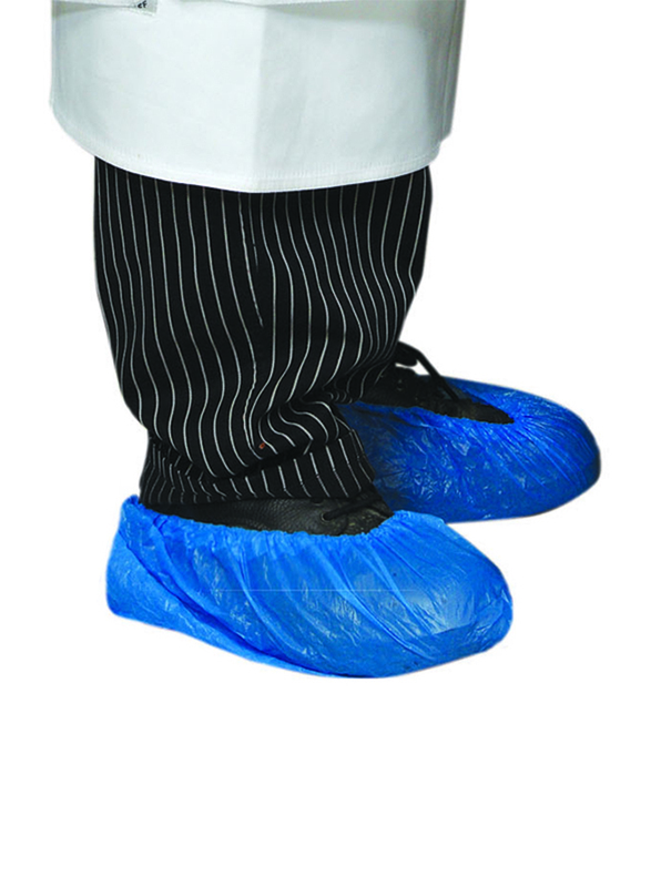 بالم غطاء حذاء CPE، P01700360، أزرق، 100 قطعة