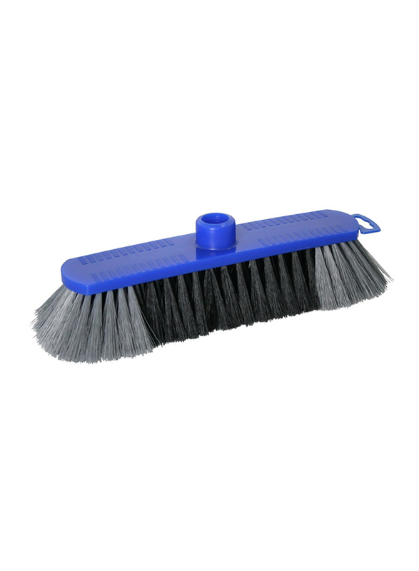 Rival Soft Broom with Handle, Blue