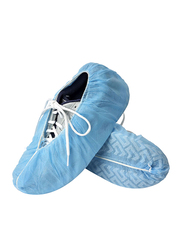 Palm Non Woven Shoe Cover, P01700350, Blue, 100-Piece