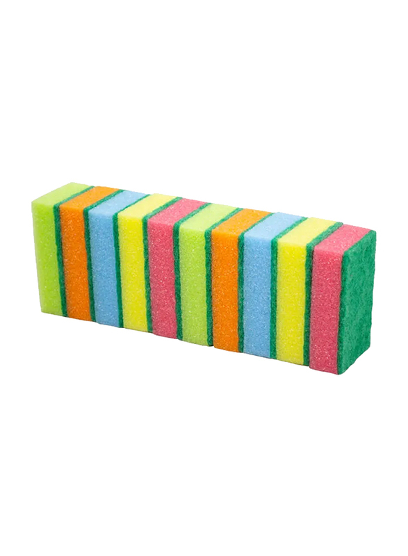 Nicols Netto Classic Sponge, Multicolour, 10 Pieces