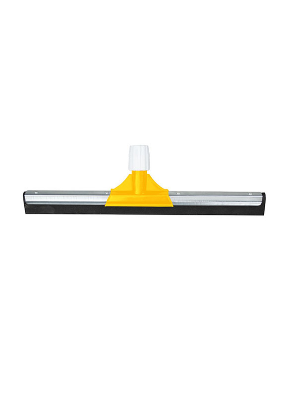 S+ Heavy Duty Floor Wiper with Handle, 45cm, Yellow