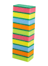 Nicols Netto Classic Sponge, Multicolour, 10 Pieces