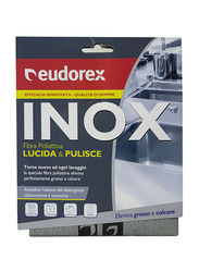 Eudorex Cleaning Stainless Steel Components Inox Cloth, Grey